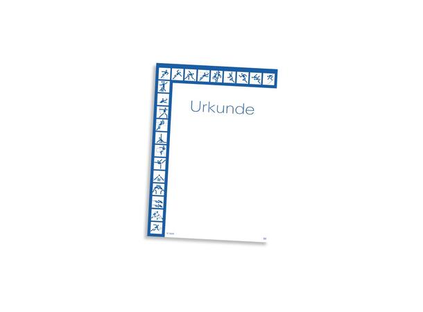 Sertifikat for Idrett på skolen 15 x 21 cm